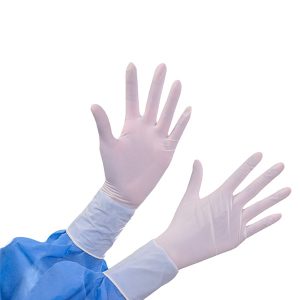 Guantes estériles de látex sin polvo Caja x50 pares