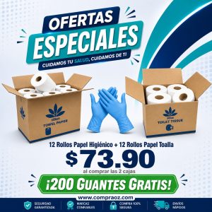 KIT PAPEL TOALLA E HIGIÉNICO